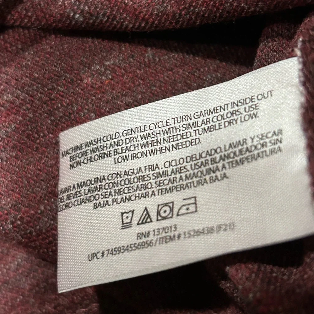 Banana‎ Republic Men's Burgundy Sweater Medium NWT - Picture 5 of 8